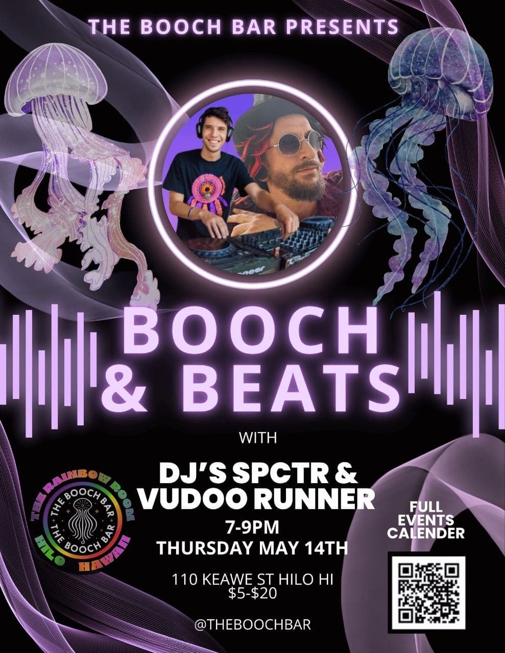 Booch & Beats with DJs SPCTR & Vudoo Runner