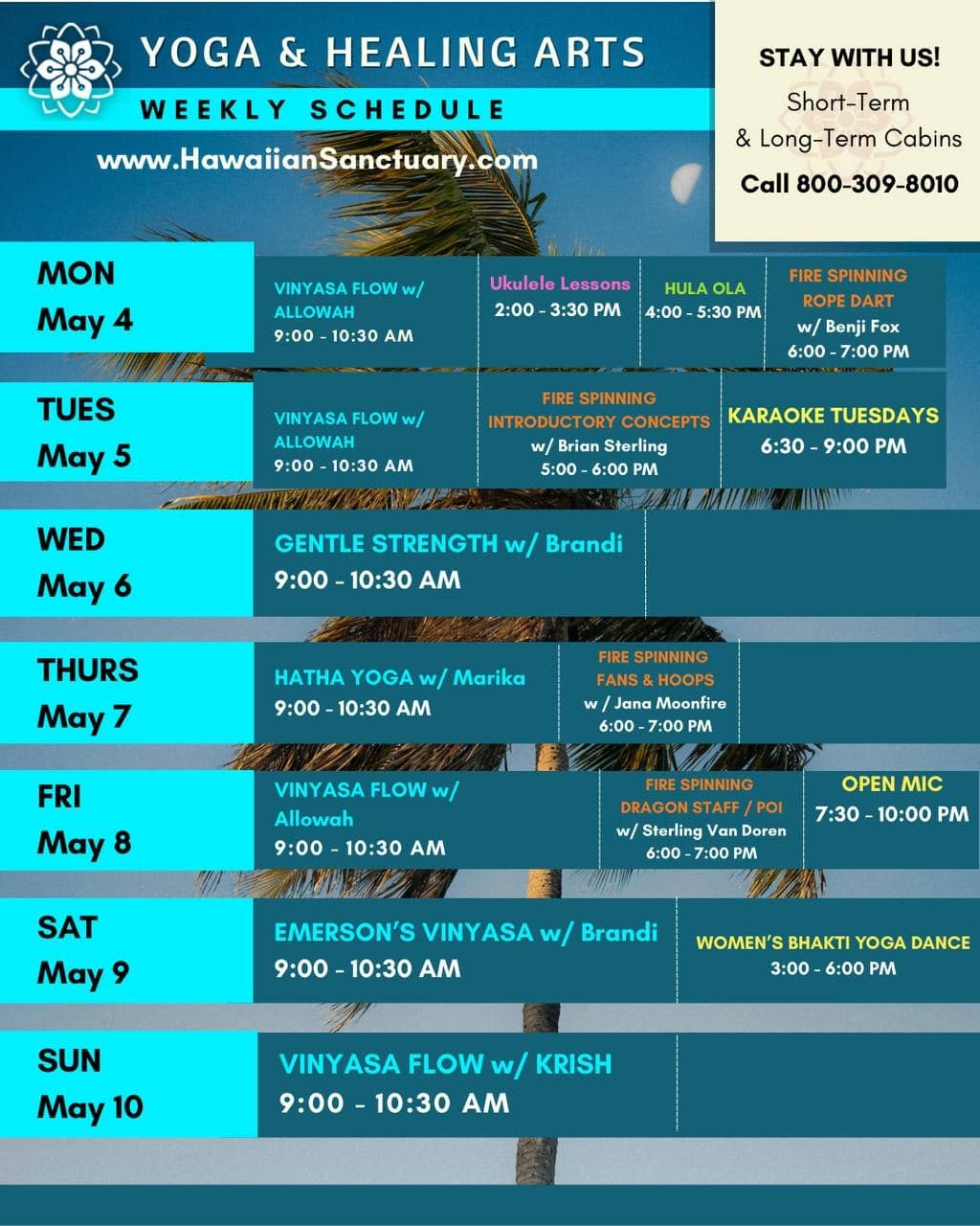 Vinyasa Flow w/ Allowah (Monday)