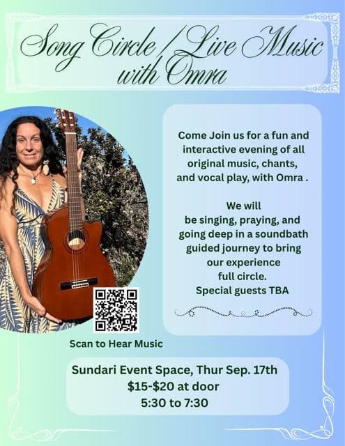 Song Circle / Live Music with Omra