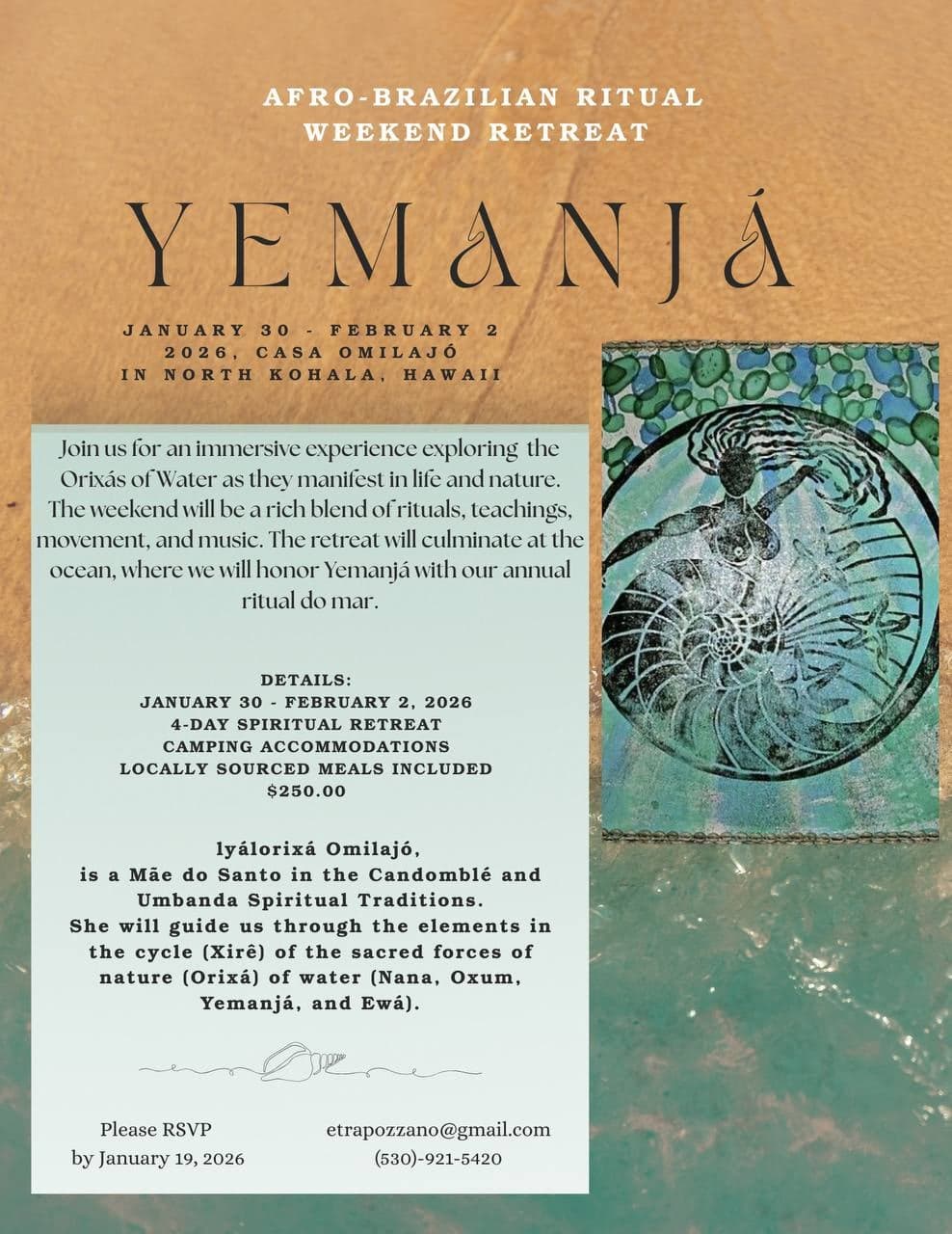 Yemanjá Afro-Brazilian Ritual Weekend Retreat