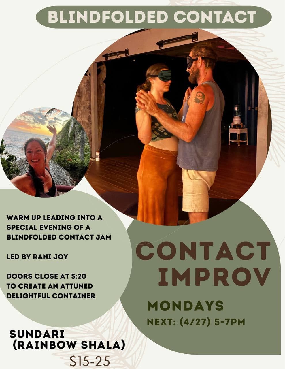 Blindfolded Contact Improv Jam