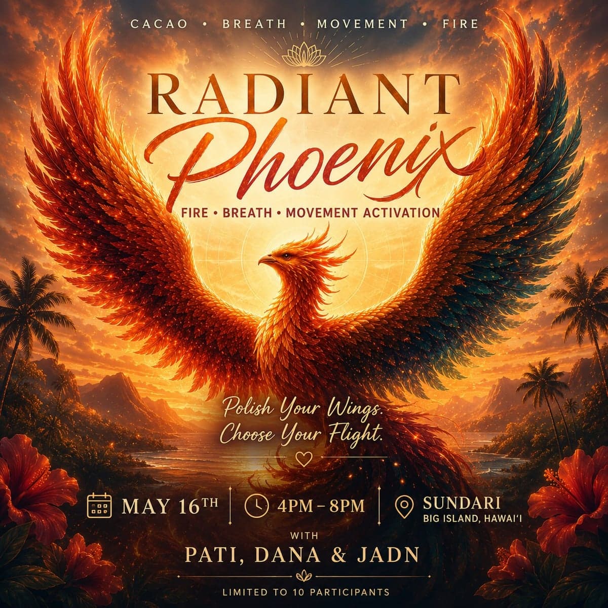 Radiant Phoenix: Fire • Breath • Movement Activation
