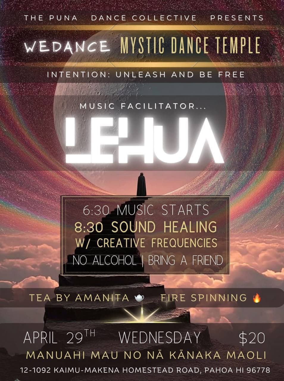 WeDance: Lehua at Sundari (Mystic Dance Temple)