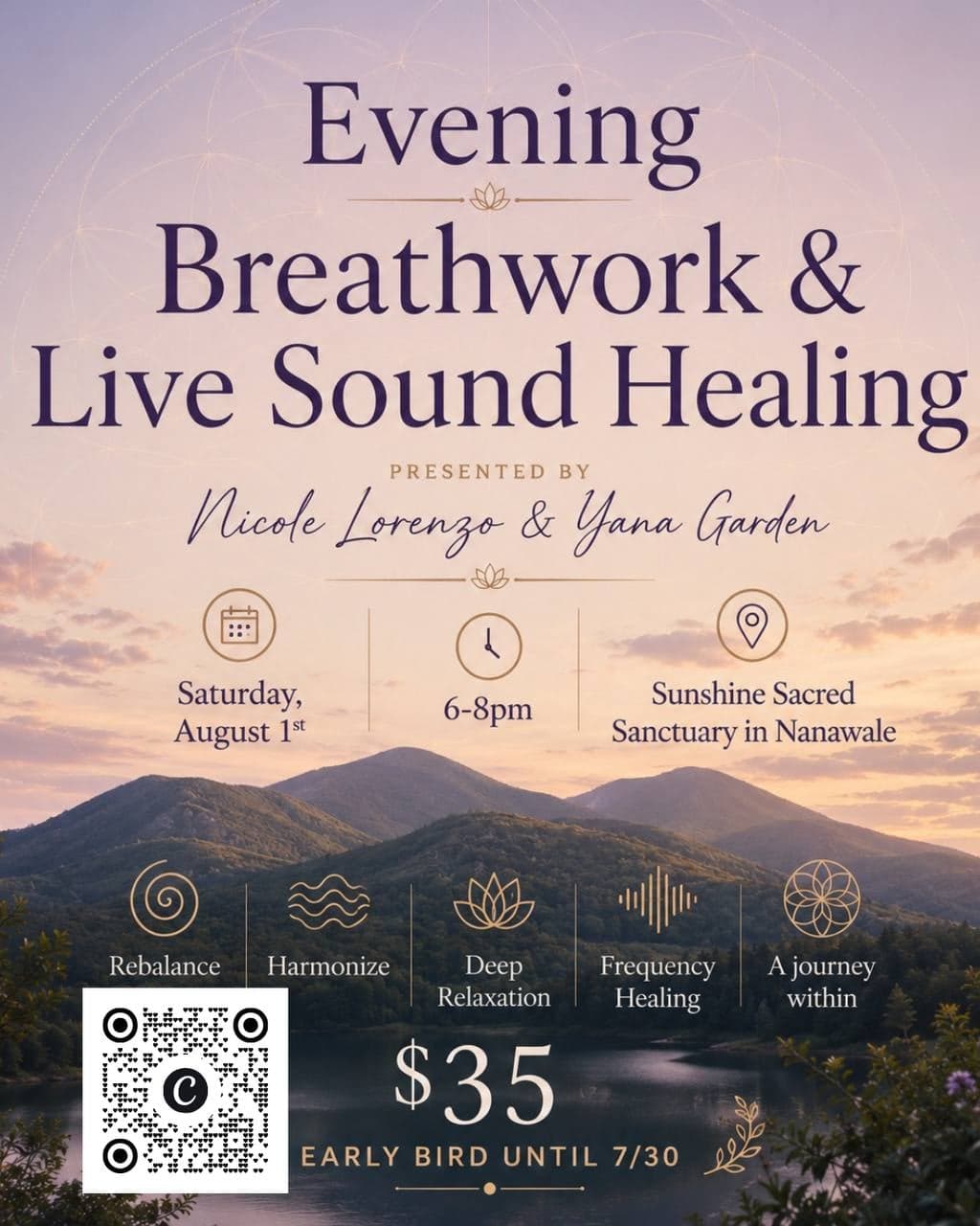 Evening Breathwork & Live Sound Healing