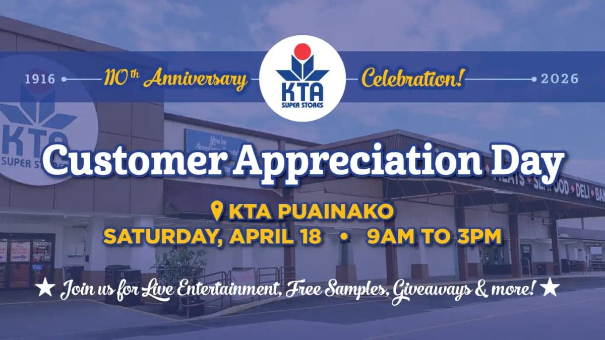 KTA Puainako's Customer Appreciation Day