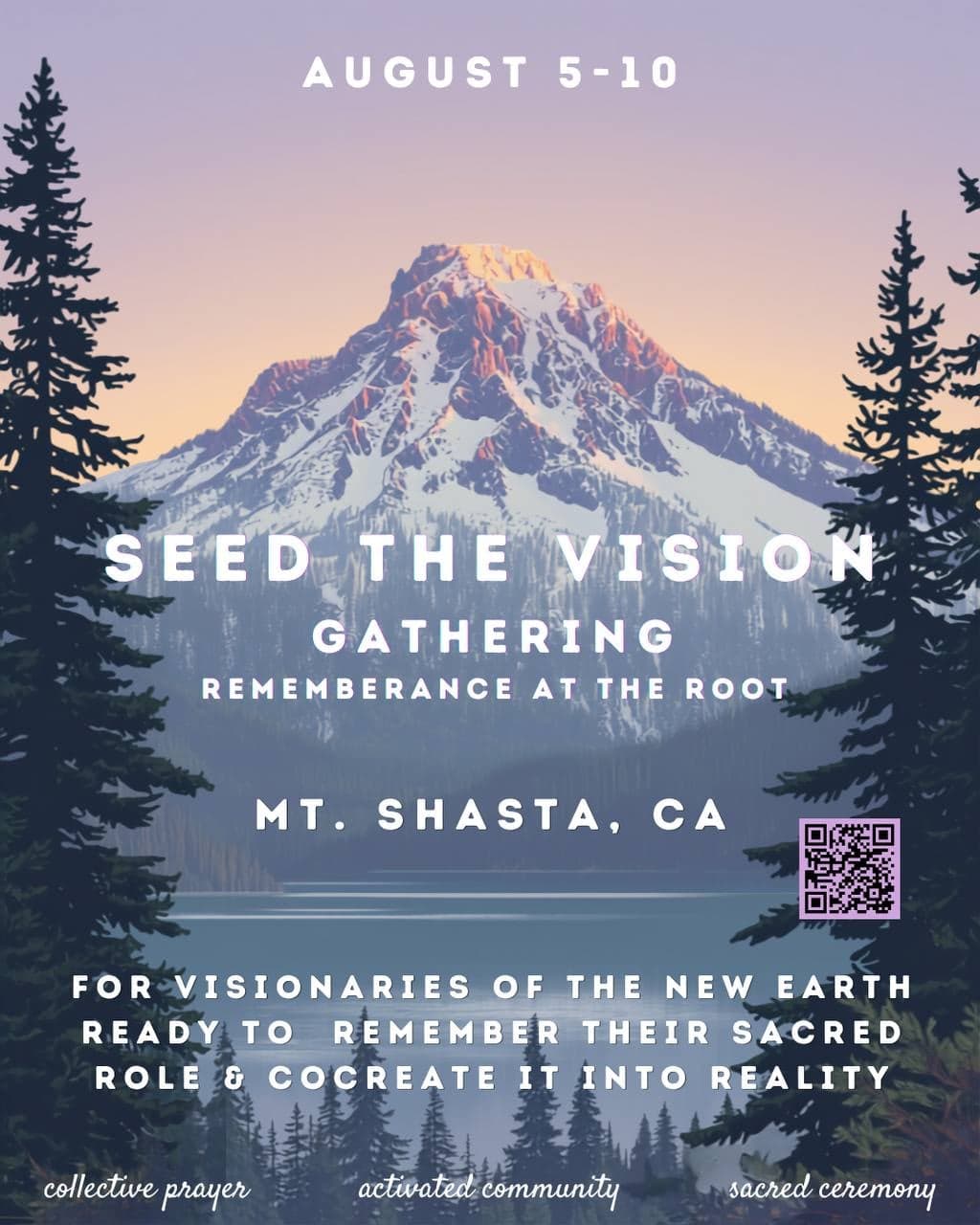Seed the Vision Gathering: Remembrance at the Root
