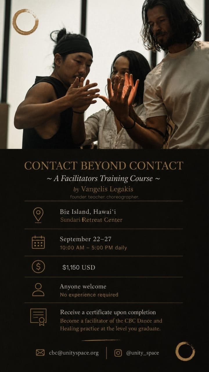 Contact Beyond Contact Facilitators Training (Day 1)