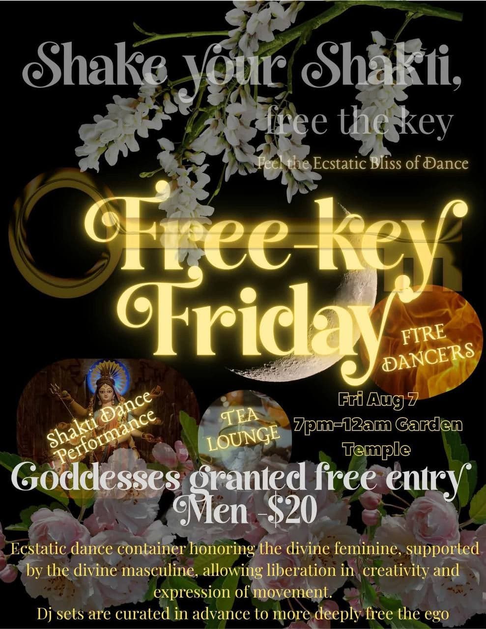 Free Key Friday Ecstatic Dance