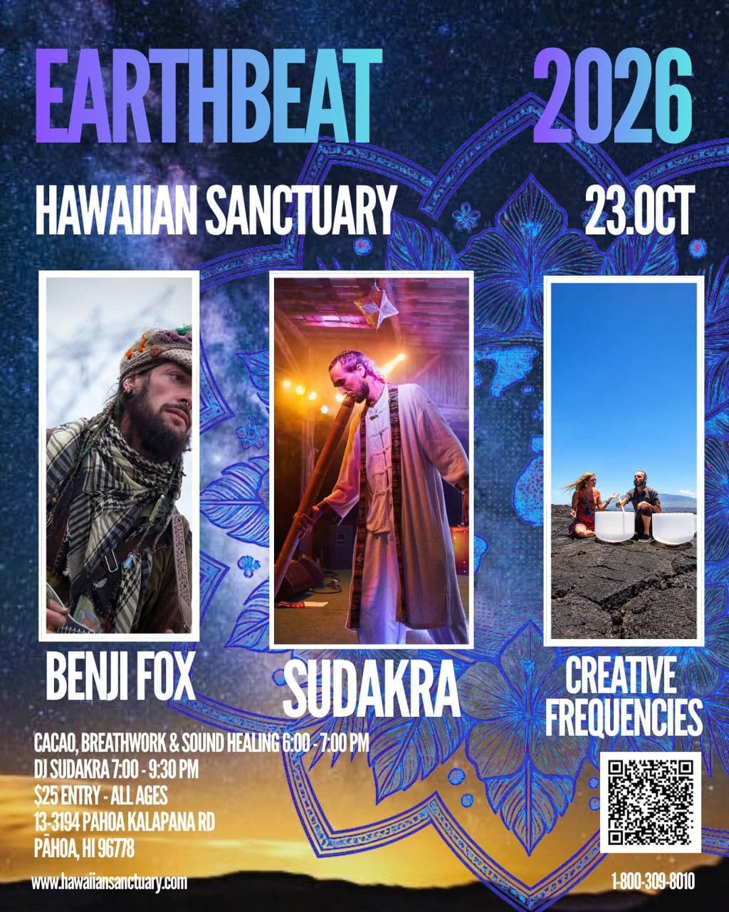 EARTHBEAT: Ecstatic Dance with DJ Sudakra