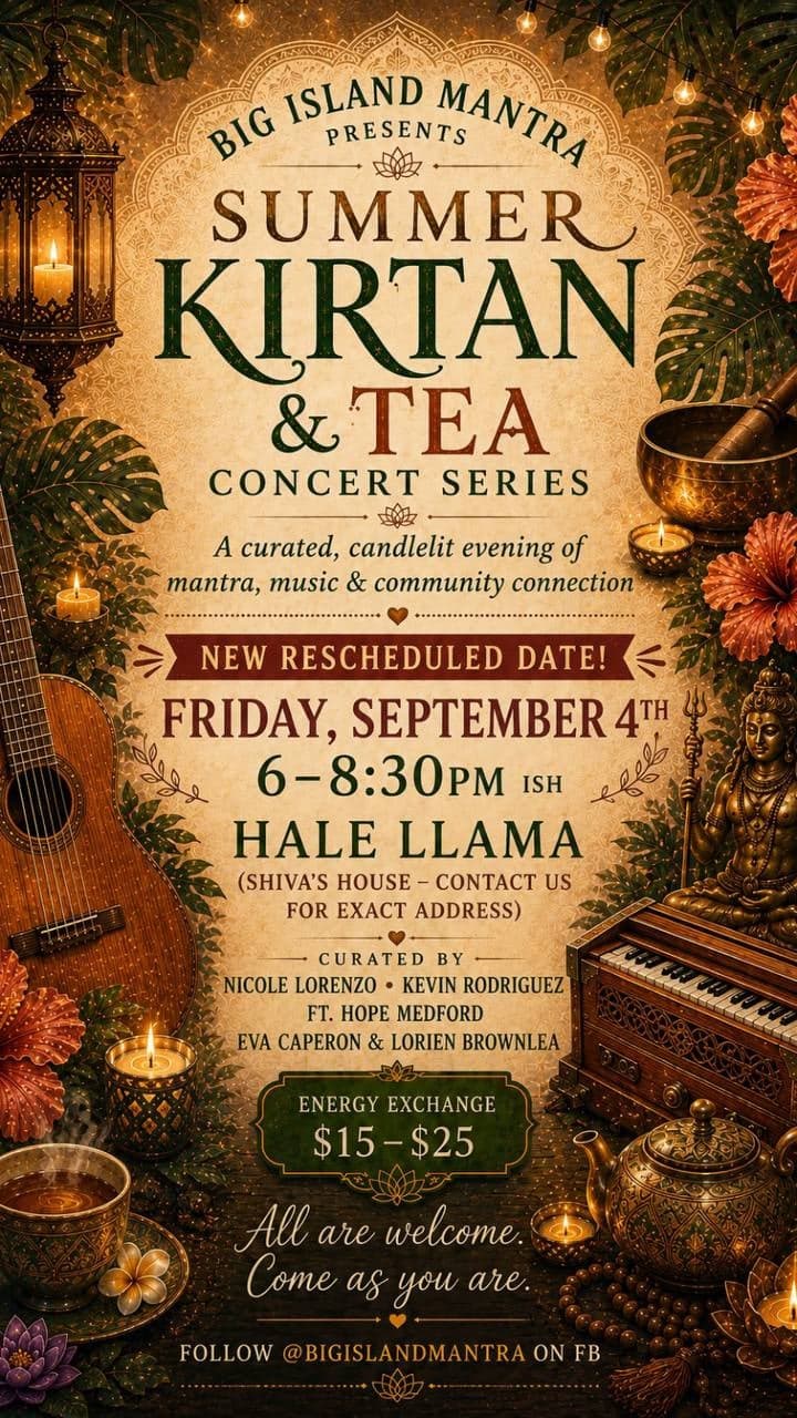 Summer Kirtan & Tea Concert