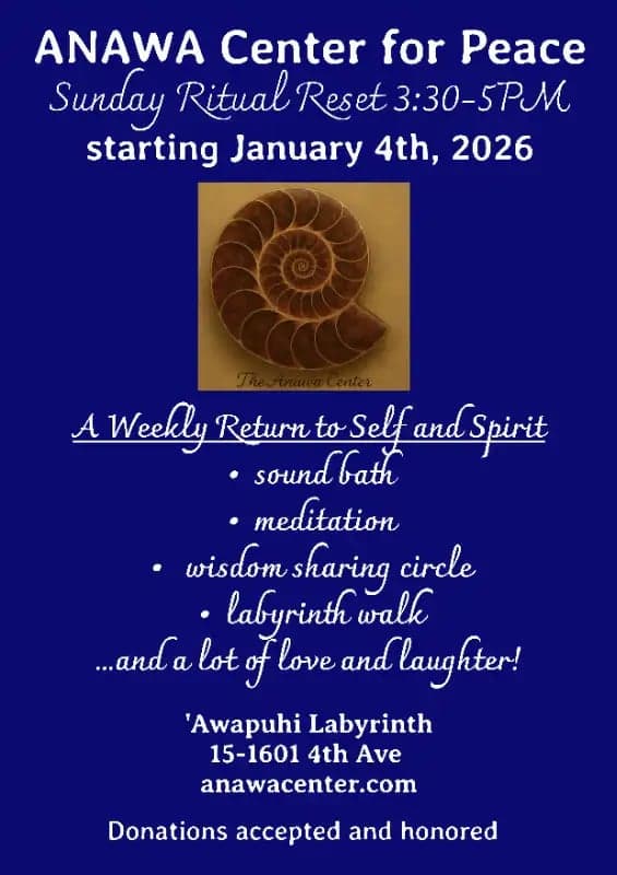 Anawa Sunday Ritual Renewal