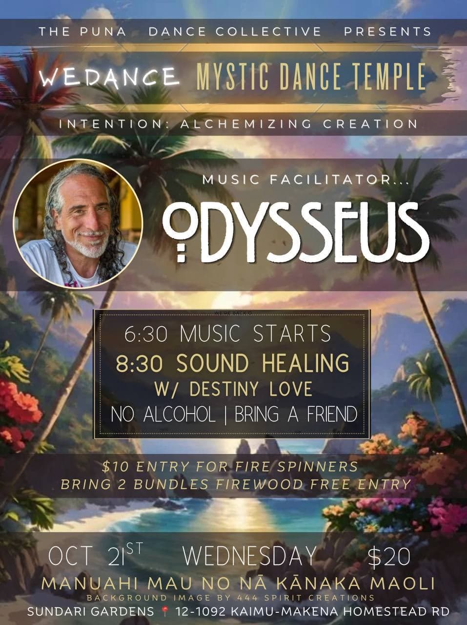 WeDance Mystic Dance Temple w/ Odysseus
