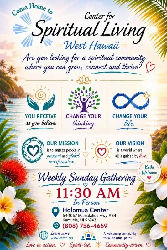 Weekly Sunday Gathering
